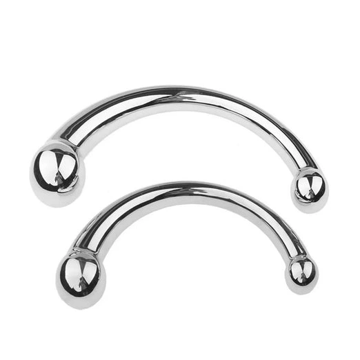 Anal Hooks Steel 5858 Double Elegant Hook Stainless Anal Ended 0729
